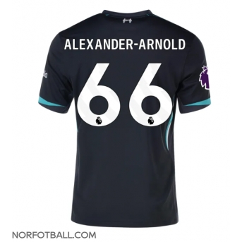 Billige Fotballdrakt Liverpool Alexander-Arnold #66 Replika Bortedrakt 2024-25 Kortermet